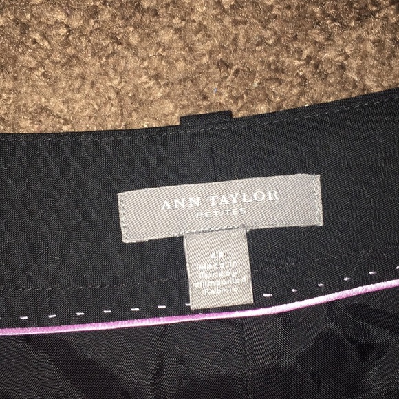 Anne Taylor petites black work pants - Picture 3 of 3
